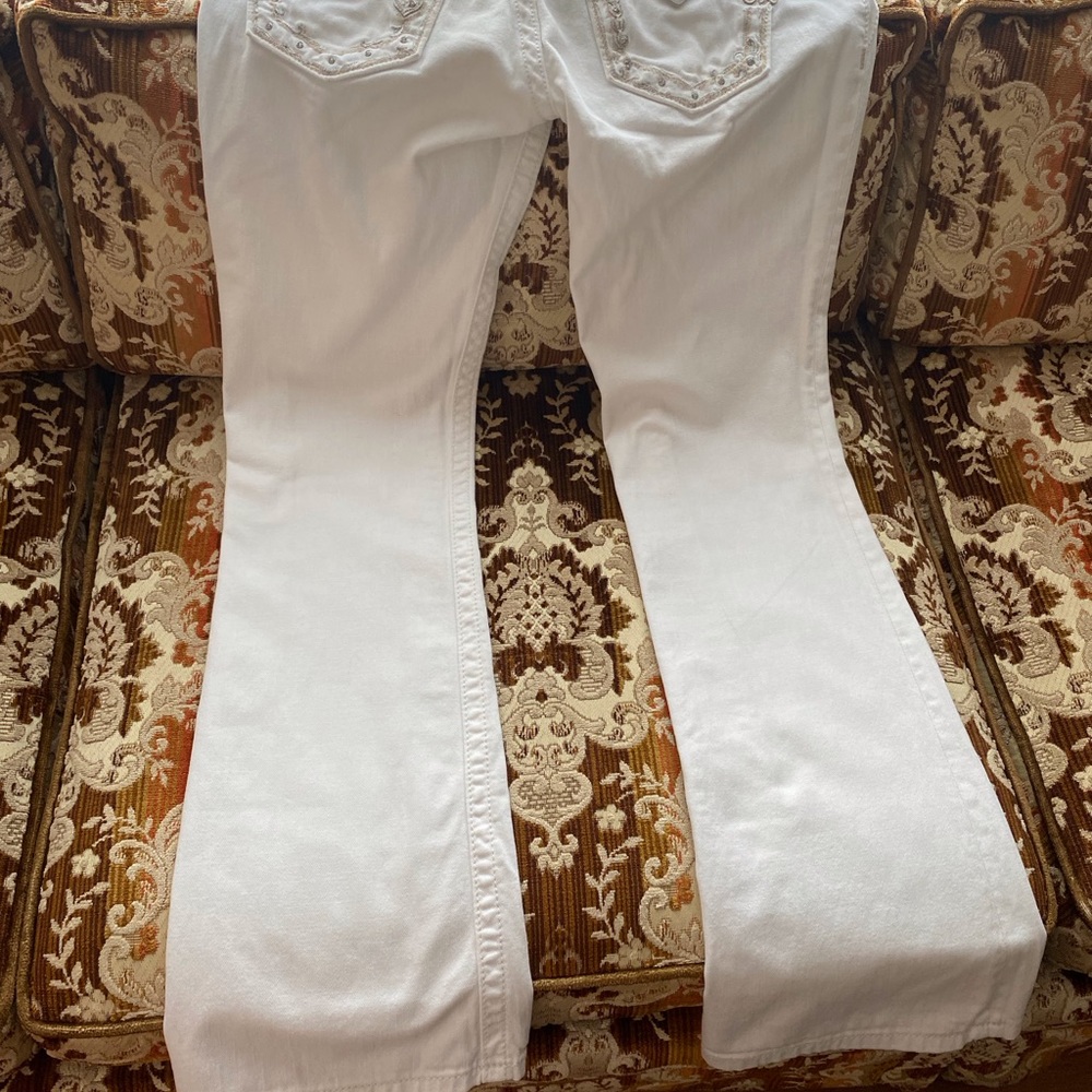 White Miss Me Jeans